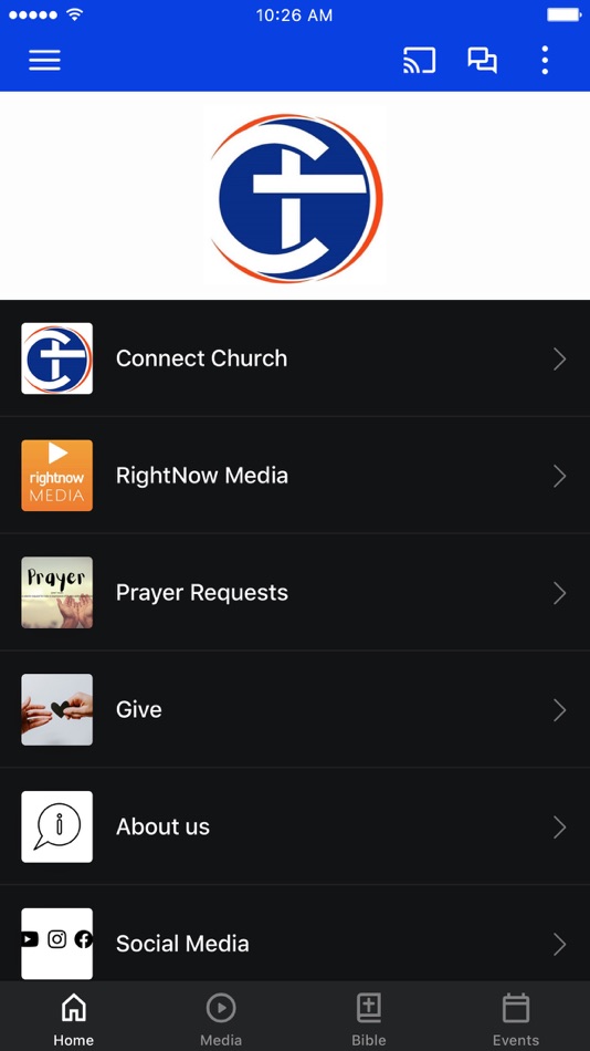 #1. Connect Church-SR (iOS) بواسطة: Connect Church South Roxana, Nfp