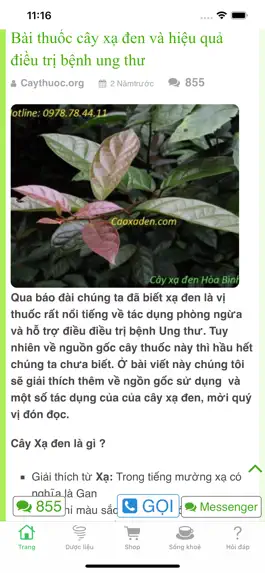 Game screenshot Cây thuốc quý Việt Nam apk