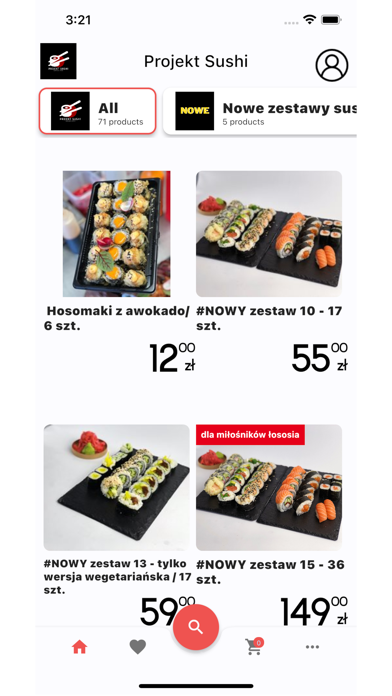 Projekt Sushi Screenshot