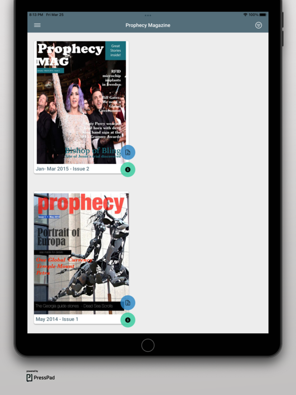 Screenshot #4 pour Prophecy Magazine