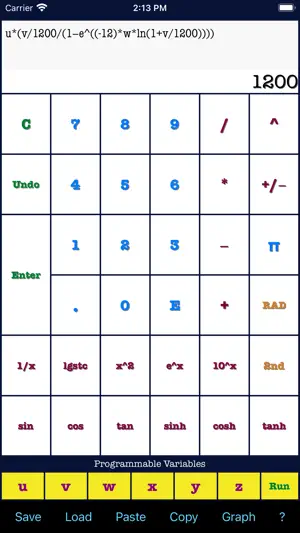 Calculator of Formulas screenshot 1