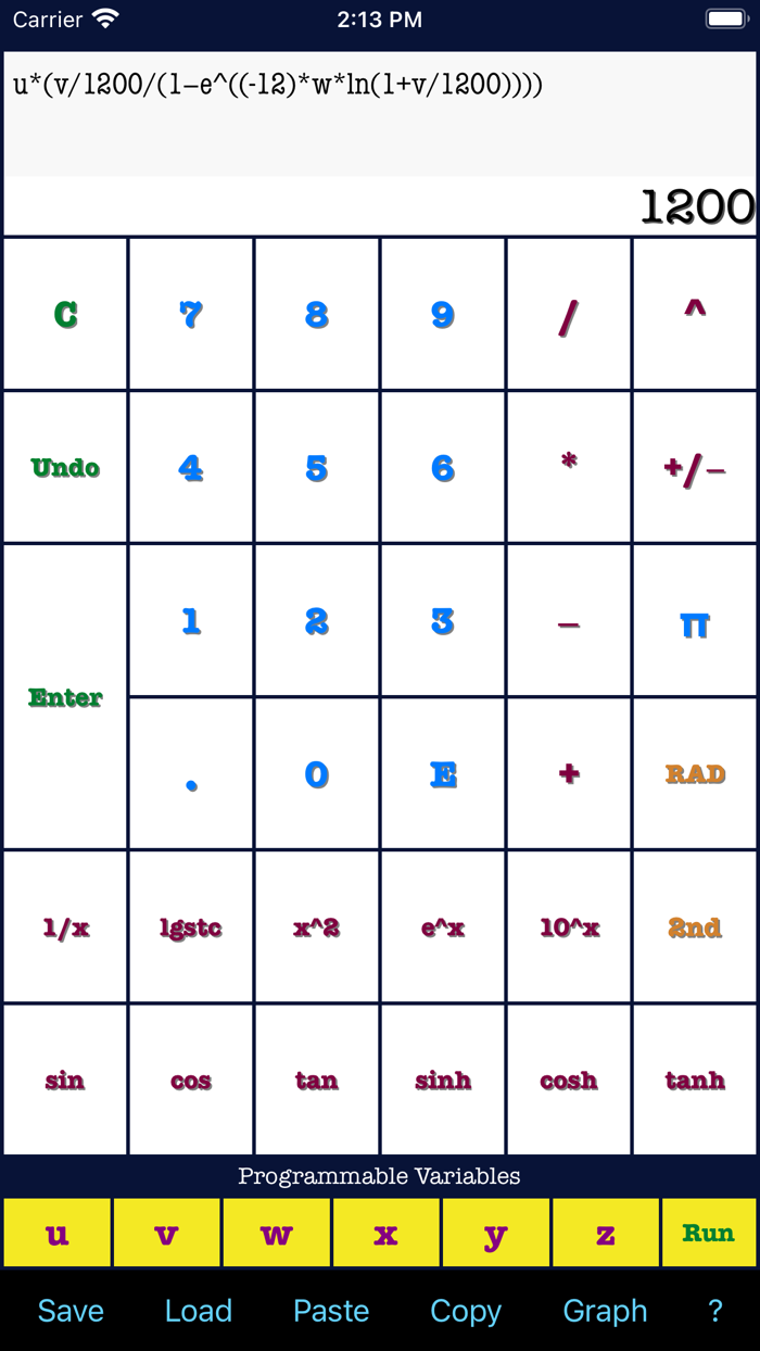 Calculator of Formulas