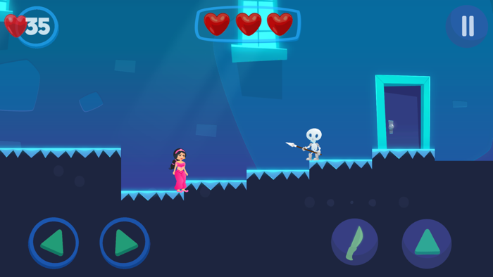 Princess Nuri and white Pari