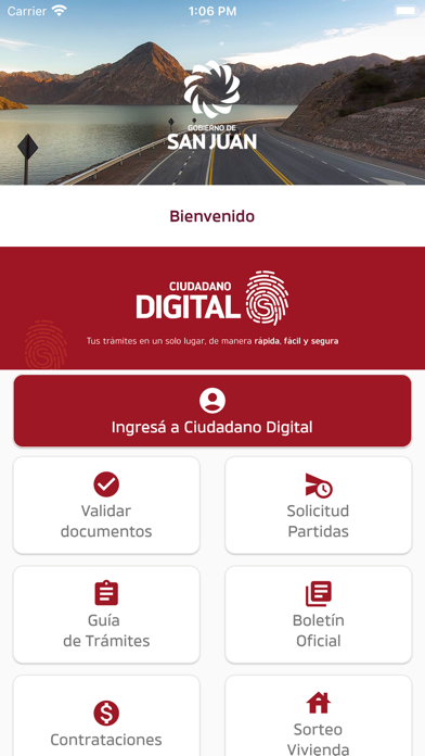 Ciudadano Digital San Juan Screenshot