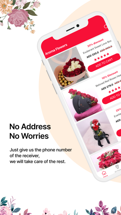 Aroma Flowers UAE Screenshot