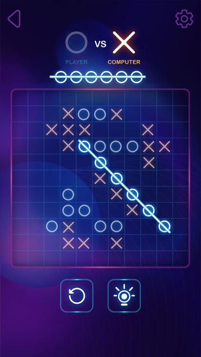 Tic Tac Toe Glow - XOXO Screenshot