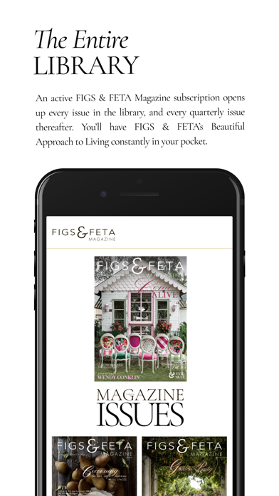 Screenshot #2 pour Figs & Feta Magazine