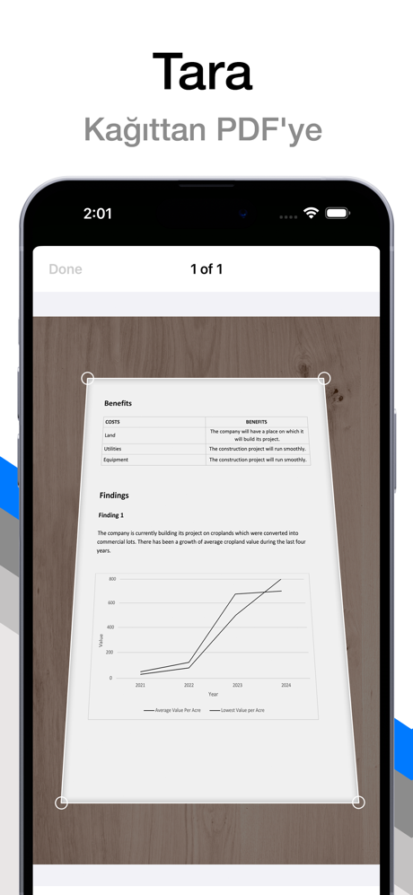 PDF Scanner - Belge tarayın screenshot 5