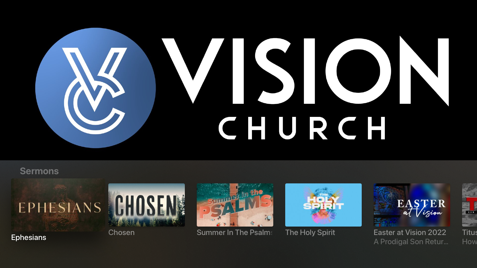 Vision Church NC screenshot 8