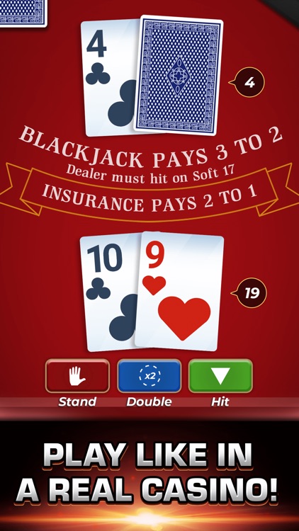 Classic Blackjack: 21 Casino screenshot-3