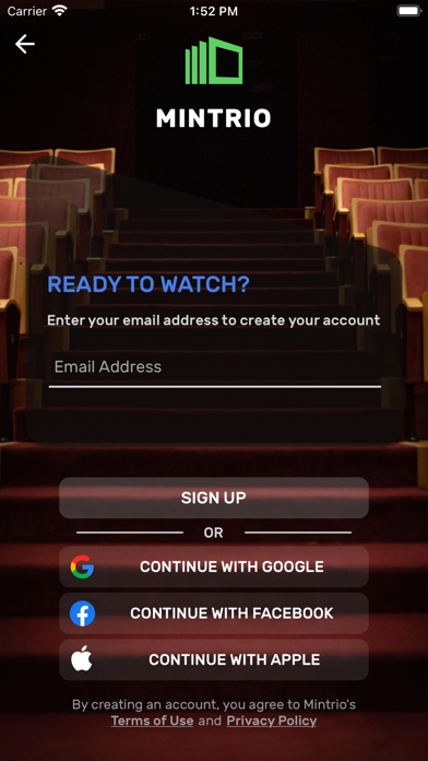 Mintrio Screenshot