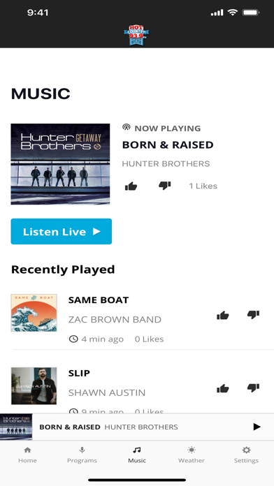 Hot Country 93.9 Screenshot