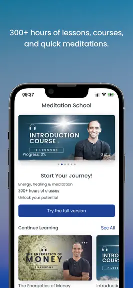 Game screenshot Meditation School Inc. apk