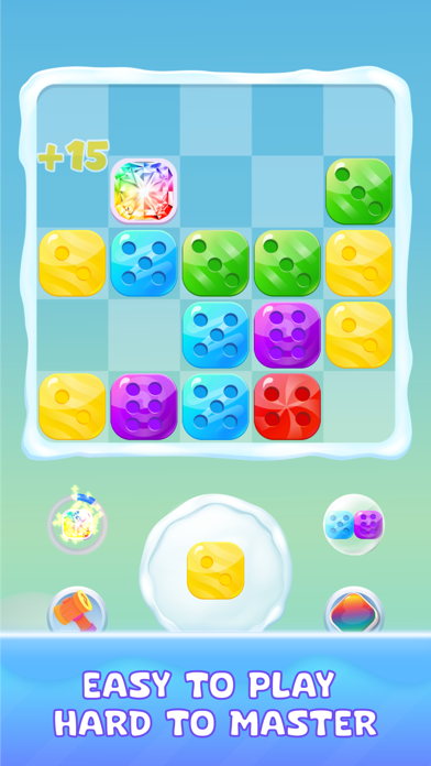 Screenshot #1 pour Candy Merge Puzzle