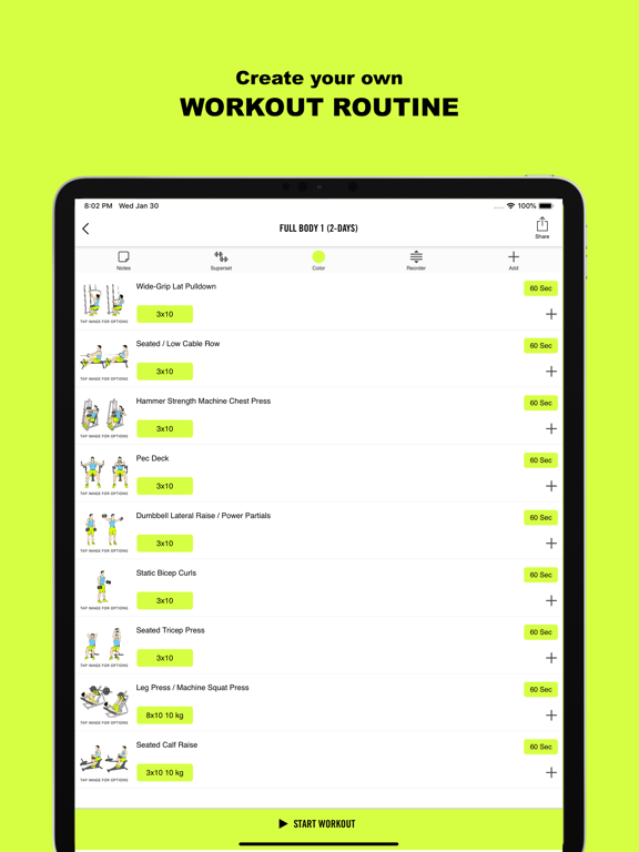 Gym Life - Workout Scheduleのおすすめ画像3