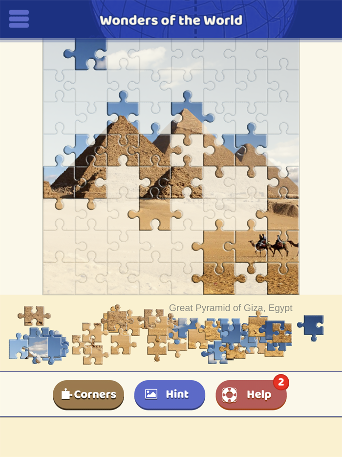 Wonders of the World Puzzle