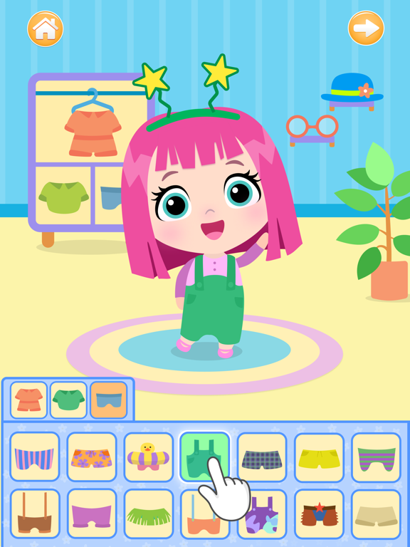 Dress up Games for Little Girl iPad screenshot 6 - Education app