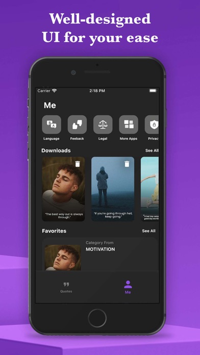 Popular Quotes -  All category Screenshot