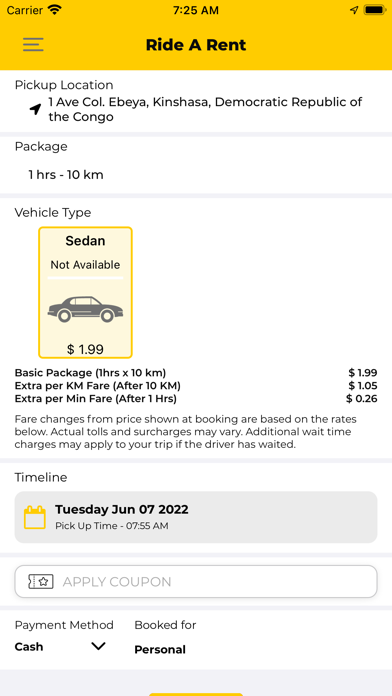 Jeffery Taxi Screenshot