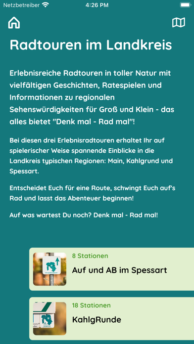Denk mal - Rad mal im LKR AB Screenshot