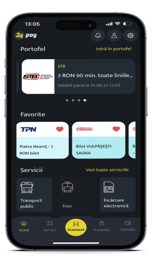 #1. 24pay (iOS) Podle: PTPOnline SRL