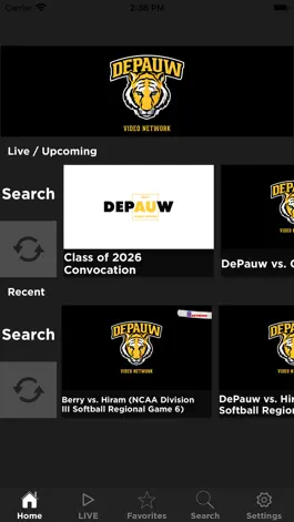 Game screenshot DePauw Video Network mod apk