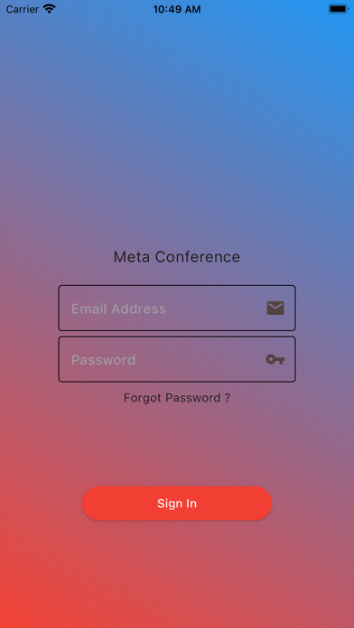 Meta Conference Screenshot