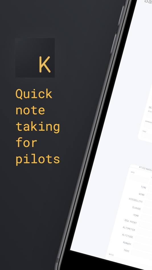 KneeBoard for General Aviation - 1.0.1 - (iOS)