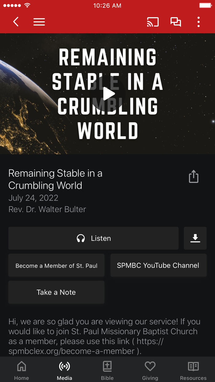 St Paul Baptist Church