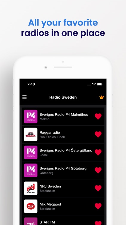 Sweden Radio Stations screenshot-4