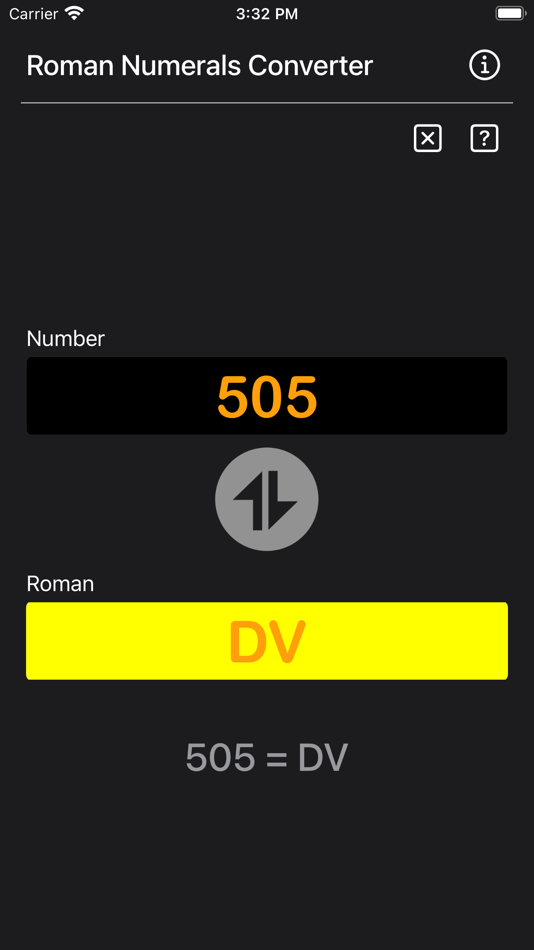 #4. Roman Numerals Converter Plus (iOS) By: Heng Jia Liang