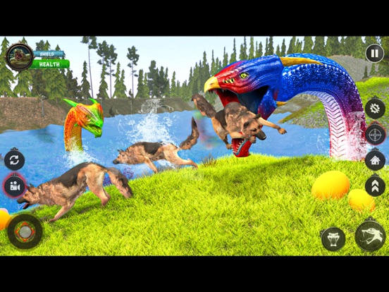 Anaconda Attack: Snake Games iPad screenshot