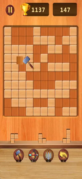Game screenshot Wood brick block puzzle 3d mod apk