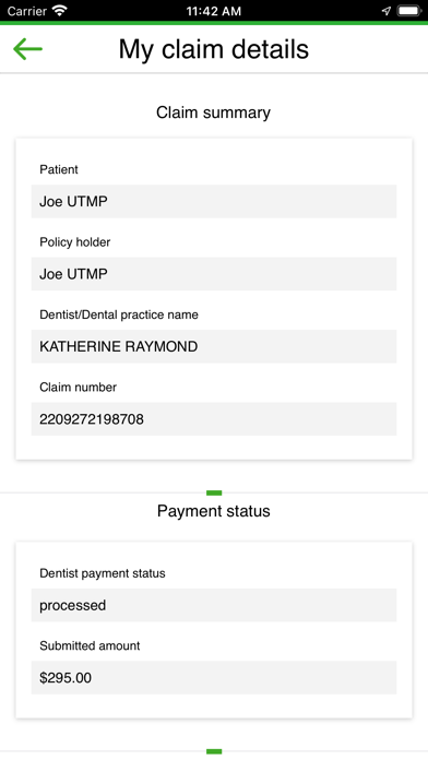 Delta Dental Mobile App Screenshot