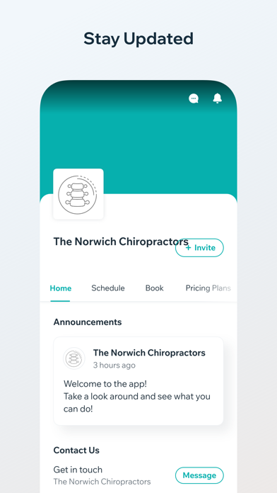 The Norwich Chiropractors Screenshot