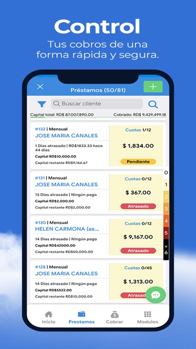 Préstamos CLOUD Screenshot
