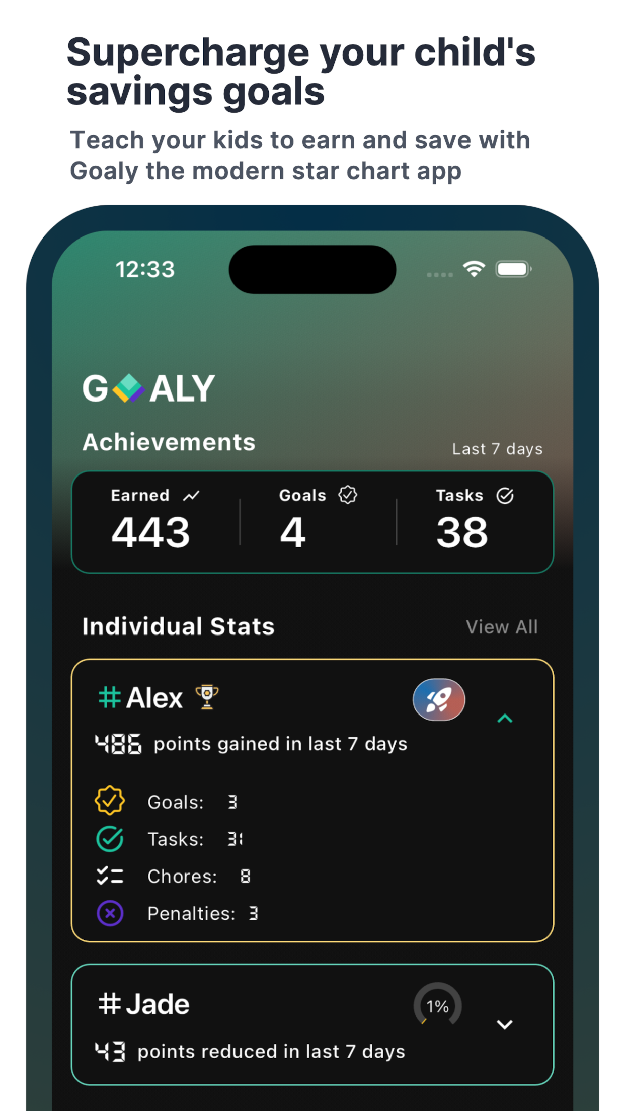 Goaly: Chore tracking & saving