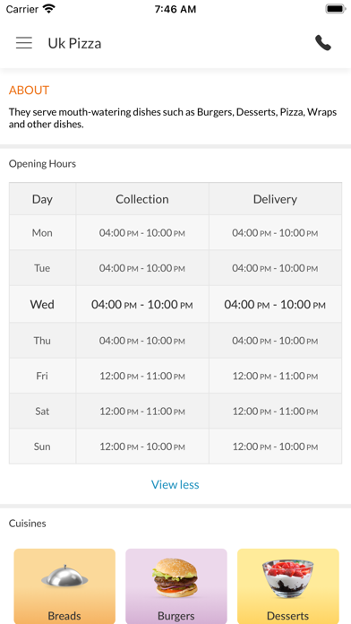 Uk Pizza Leicester Screenshot