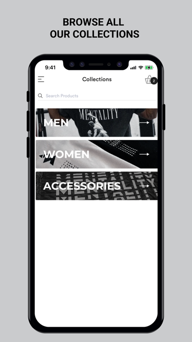 Mentality Shop Screenshot
