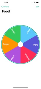 Spin Wheel Decisions screenshot #1 for iPhone