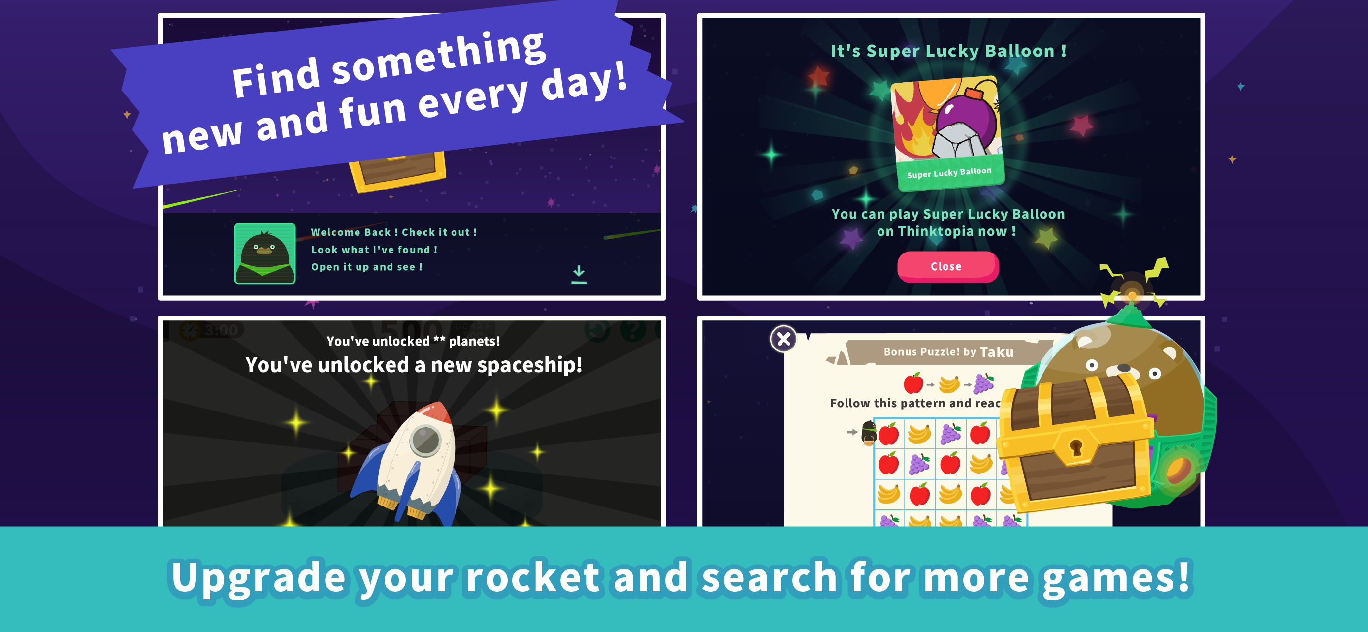 Think!Think! Games for Kids