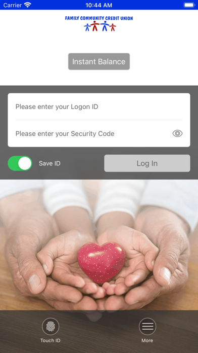 Family Community Credit Union Screenshot