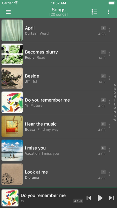 Screenshot #1 pour jetAudio Hi-Res Music Player