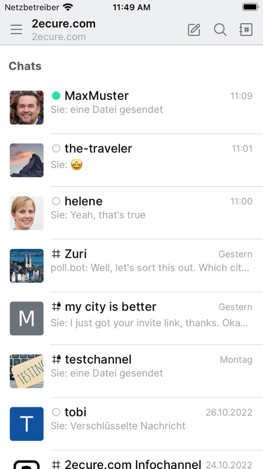 #1. 2ecure (iOS) Podle: Thomas Halvorsen