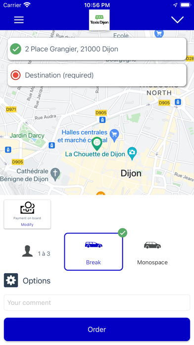 Taxi Dijon Screenshot
