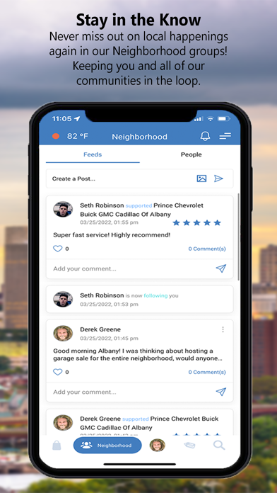 Albany Metro Community App Screenshot