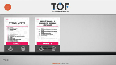 TÖF Mobil Kütüphane Screenshot