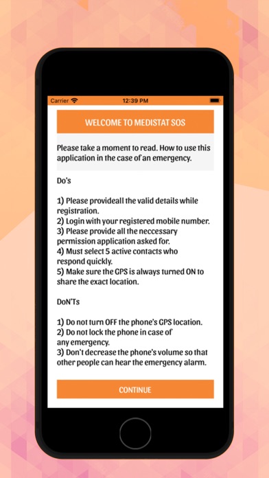 Medistat Seizure SOS Screenshot