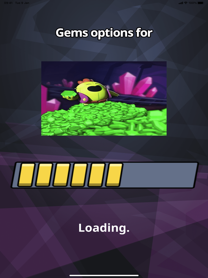 Gems Options for Battle Games