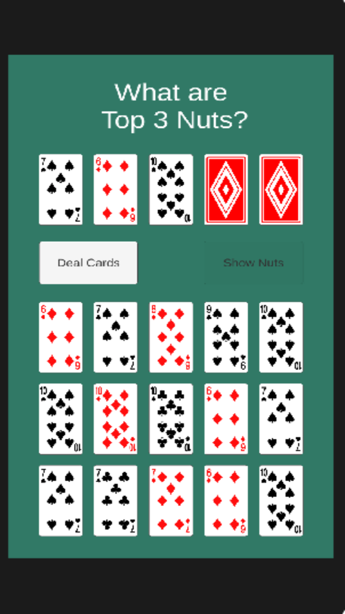 Top Nuts Trainer  Texas-HoldEm